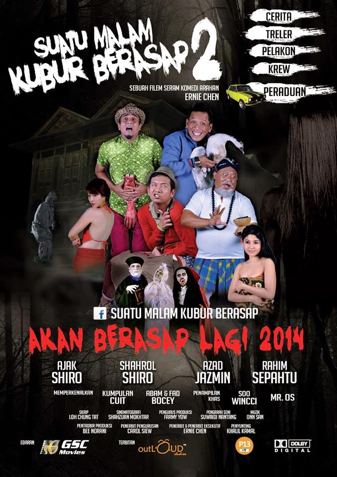 Suatu Malam Kubur Berasap 2 2014 [Malay Movie]
