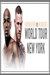 Mayweather vs McGregor World Tour New York